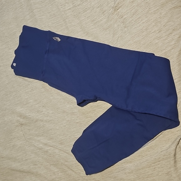 Free People Movement Good Karma High-Waisted Leggings Indigo Blue - Picture 4 of 8